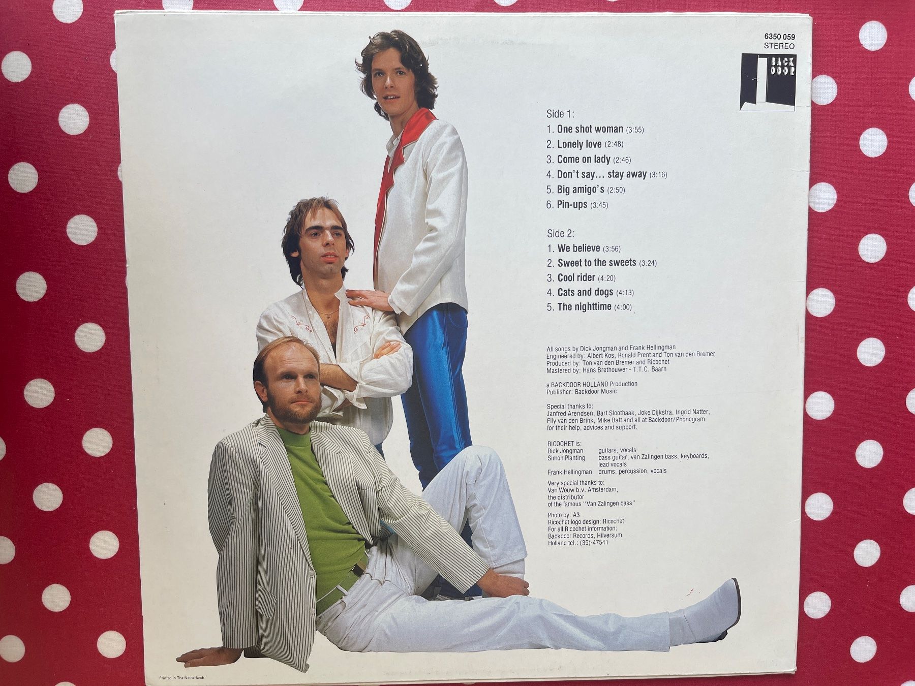 Dischi in vinile: A507/Ricochet – Usato da Frutigen venduto da Philippe_jsp 1