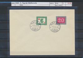 1945 "1. Tag der Waffenruhe" - FDC