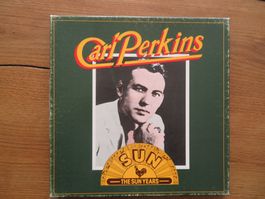 Carl Perkins - The Sun Years - Seltene3 lp Schallplatte!
