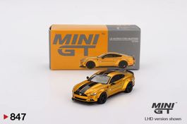 Mini GT LB-WORKS FORD MUSTANG LB Gold - #847