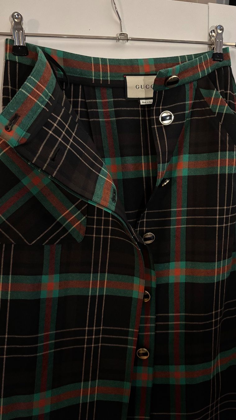 Gucci Gonne: Gucci karierter Midi Rock Gr. XS/S – Nuovo (secondo la descrizione) da Luzern venduto da luzern.secondhand 6