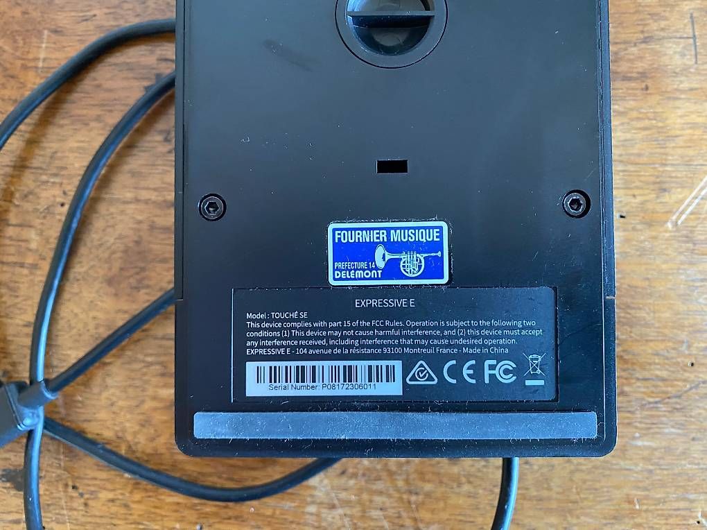 Instruments de musique: TOUCHE SE- expressive usb/vst controller – D'occasion à Porrentruy par rcortesi 2