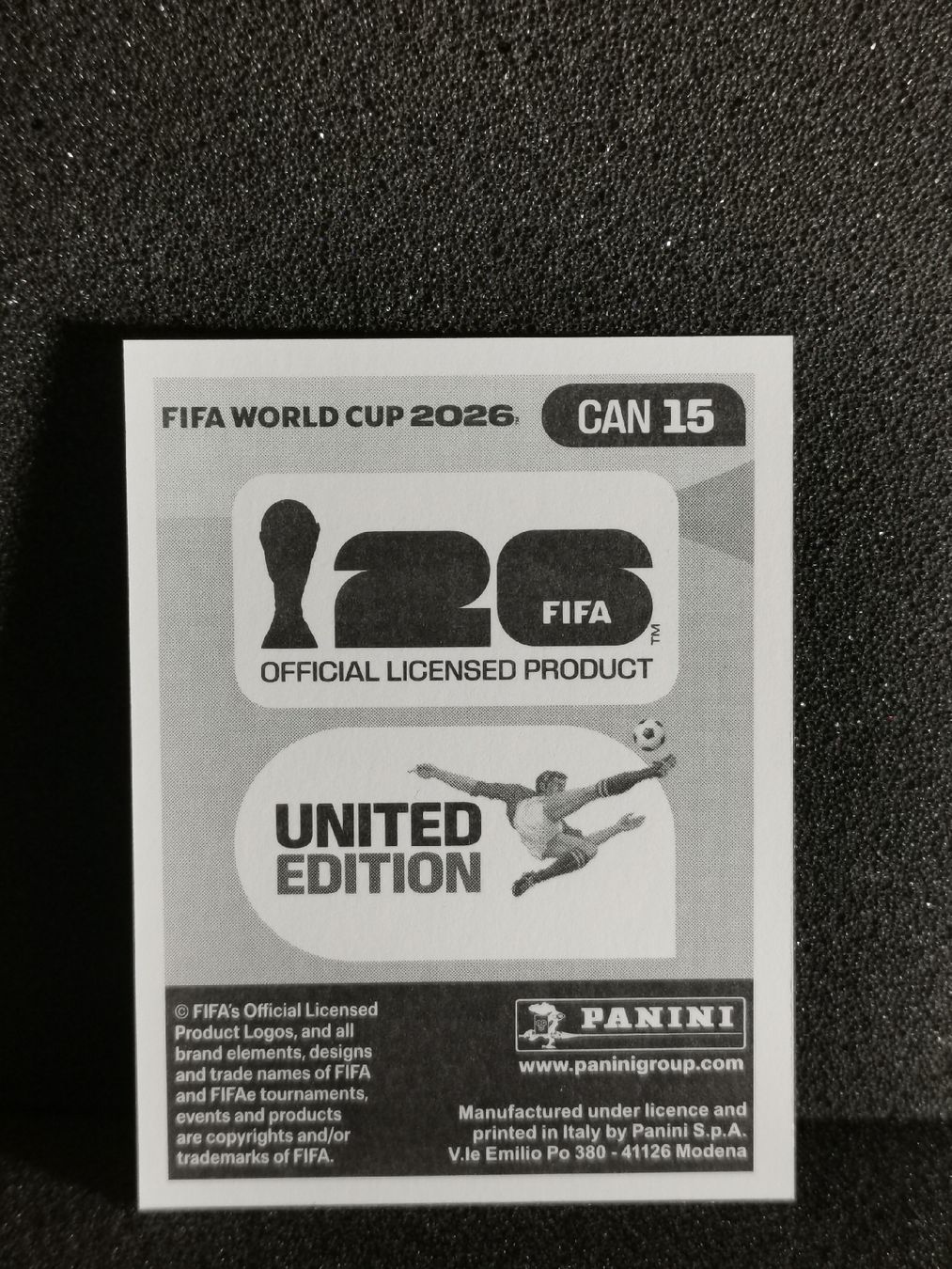 Panini Carte collezionabili: Panini Wm 2026 Sticker :Mathieu Choiniére Can 15 – Usato da Einsiedeln venduto da sza_588x 1