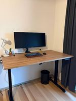 Standable Stehtisch/Schreibtisch höhenverstellbar (160x80)
