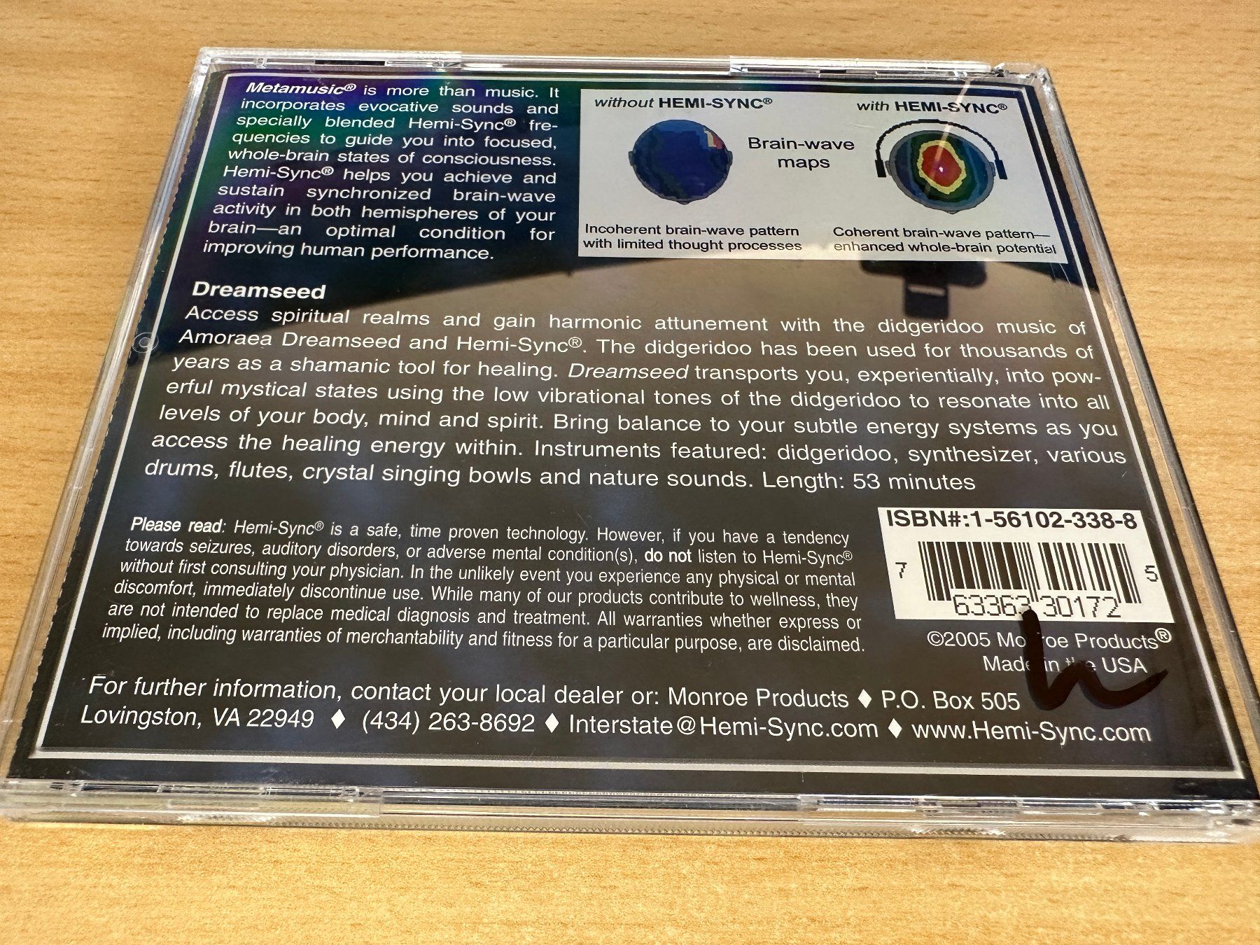 CDs: Amoraea Dreamseed – Dreamseed – Gebraucht aus Rikon im Tösstal von Alpenmutz 1