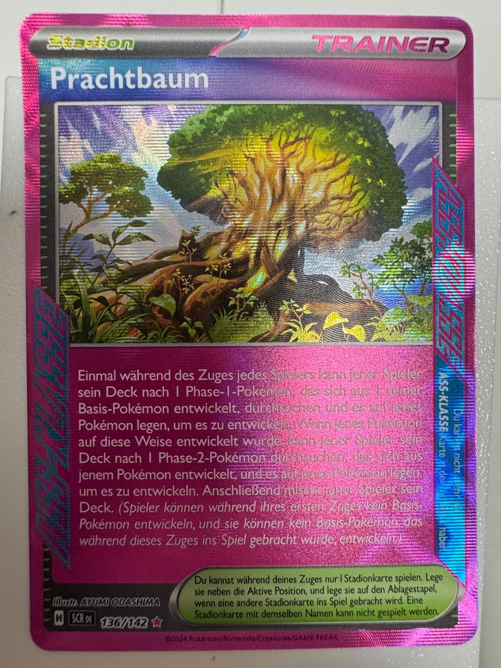 Pokémon Sammelbilder & Trading cards: Prachtbaum | ACE SPEC | Reverse Holo | 136/142 – Neu (gemäss Beschreibung) aus Bassersdorf von ero_9zp9