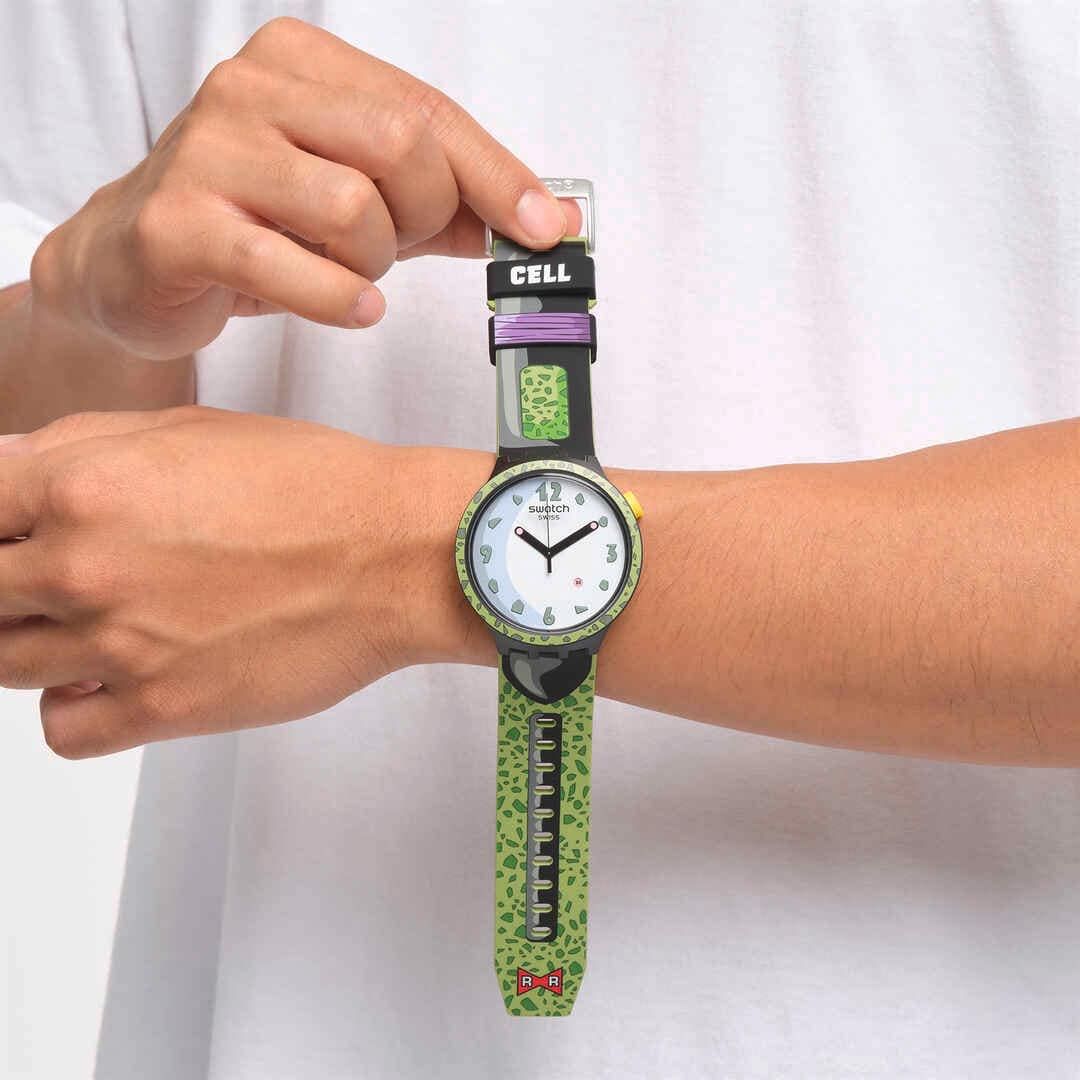 Swatch Orologi: Swatch x Dragonball Z : Cell – Nuovo e nell'imballaggio originale da Biel/Bienne venduto da heureuxsansrien 1