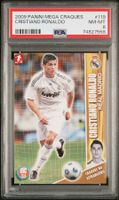 2009 PANINI MEGA CRAQUES CRISTIANO RONALDO PSA 8