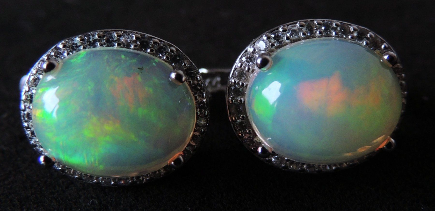 Orecchini pendenti & Orecchini a lobo: Opal Silber 925 Ohrringe – Nuovo e nell'imballaggio originale da Waldenburg venduto da schaller707 1