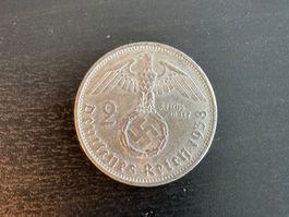 2 Reichsmark 1938 Münze