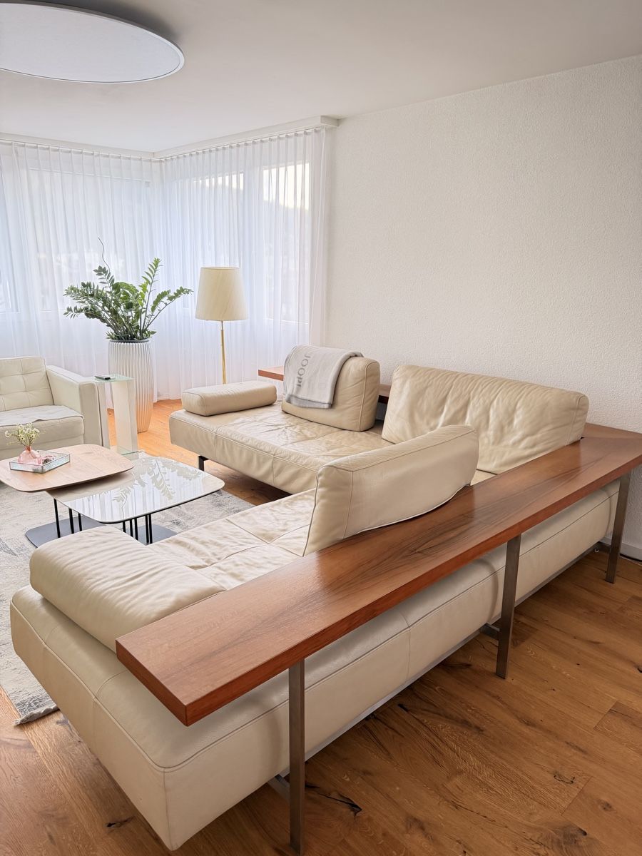 Rolf Benz Divani: Rolf Benz Dono 6100  Ecksofa Leder Beige – Usato da St. Margrethen SG venduto da luj363 4