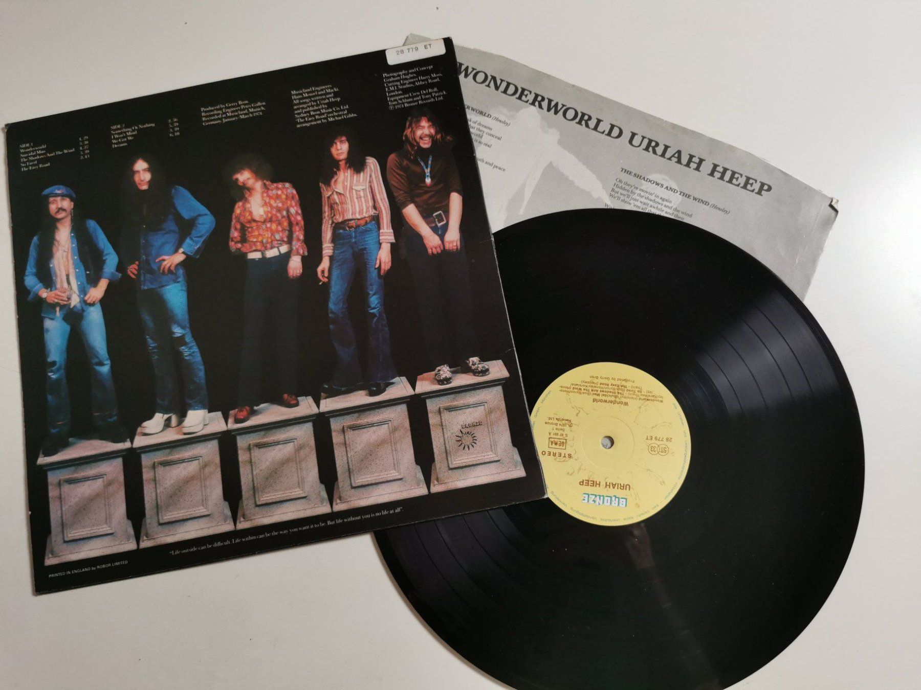 Dischi in vinile: Uriah Heep - Wonderworld – Usato da Grafenried venduto da Jukebox70 1