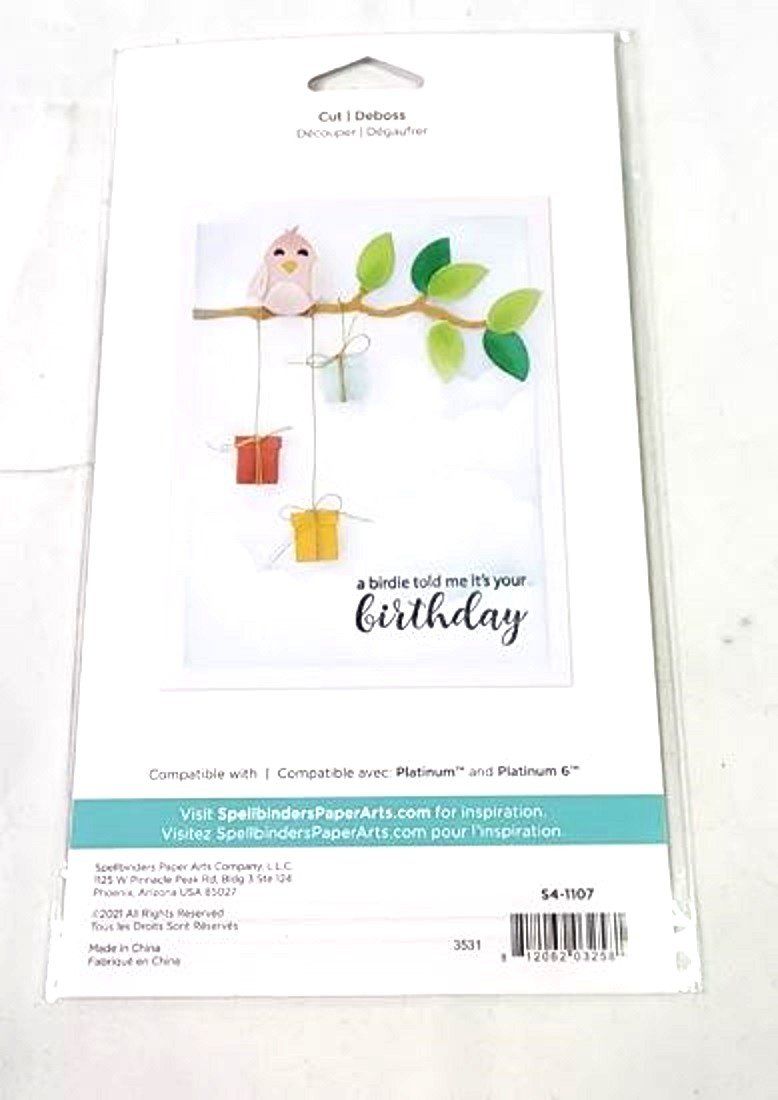 Sciablone: Spellbinders Dies ** Sweet Birds ** – Nuovo e nell'imballaggio originale da Rubigen venduto da rofi100 6
