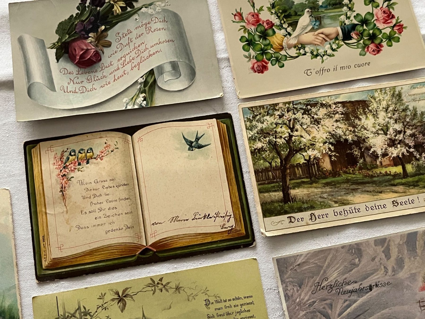 Ansichtskarten: Antike Ansichtskarten Sammlung - Vintage - Grusskarten – Gebraucht aus Stetten AG von Brissago25 2
