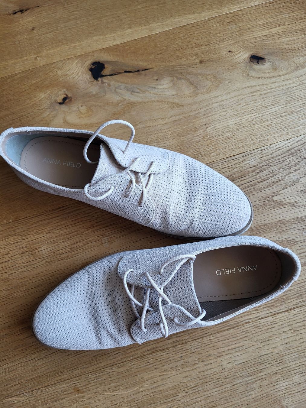 Anna Field Damenschuhe: ANNA FIELD Schnürschuhe Gr. 39 beige – Gebraucht aus St.Gallen von Einstein87 4