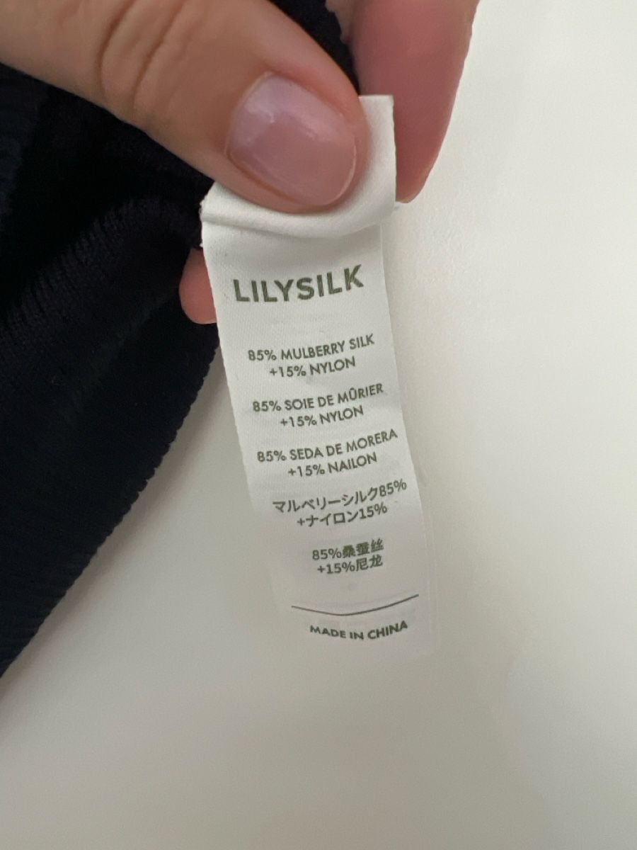 Top: Lilysilk Seidenstrick Oberteil – Nuovo (secondo la descrizione) da Sennwald venduto da Vallhalla1991 2
