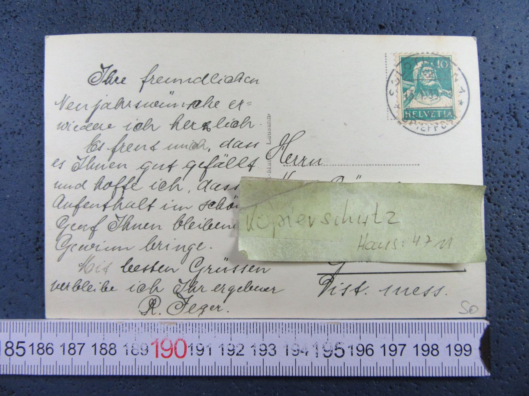 Cartoline postali: SOLOTHURN  ST.URSENTURM BASLERTOR 1939 SO AK – Usato da Ettingen venduto da Hausi4711 1