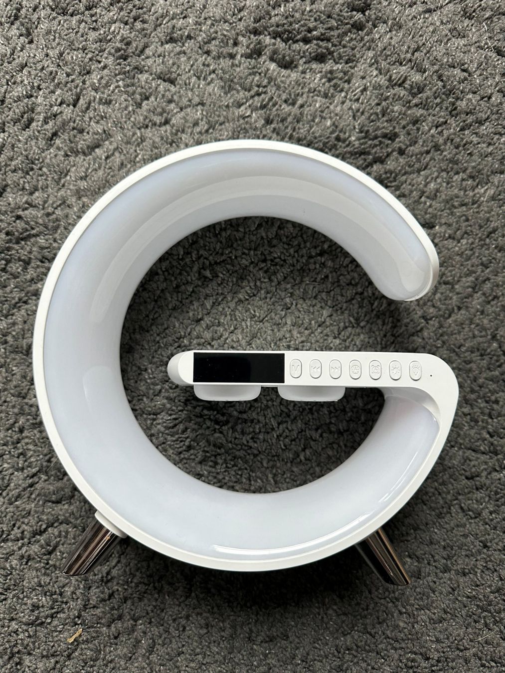 Lampen: Bluetooth Tischlampe - Wecker/Audio und Handyladeplatz – Neu (gemäss Beschreibung) aus Sins von wonderer75 1