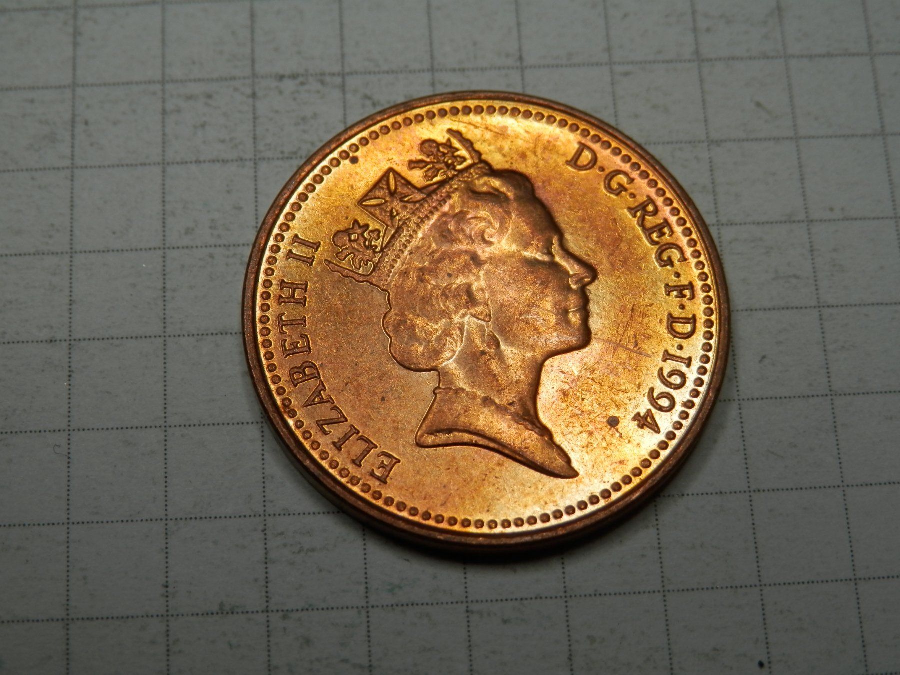 Tutti le monete: Großbritannien 1 Penny, 1994 – Usato da Weiach venduto da weiach81