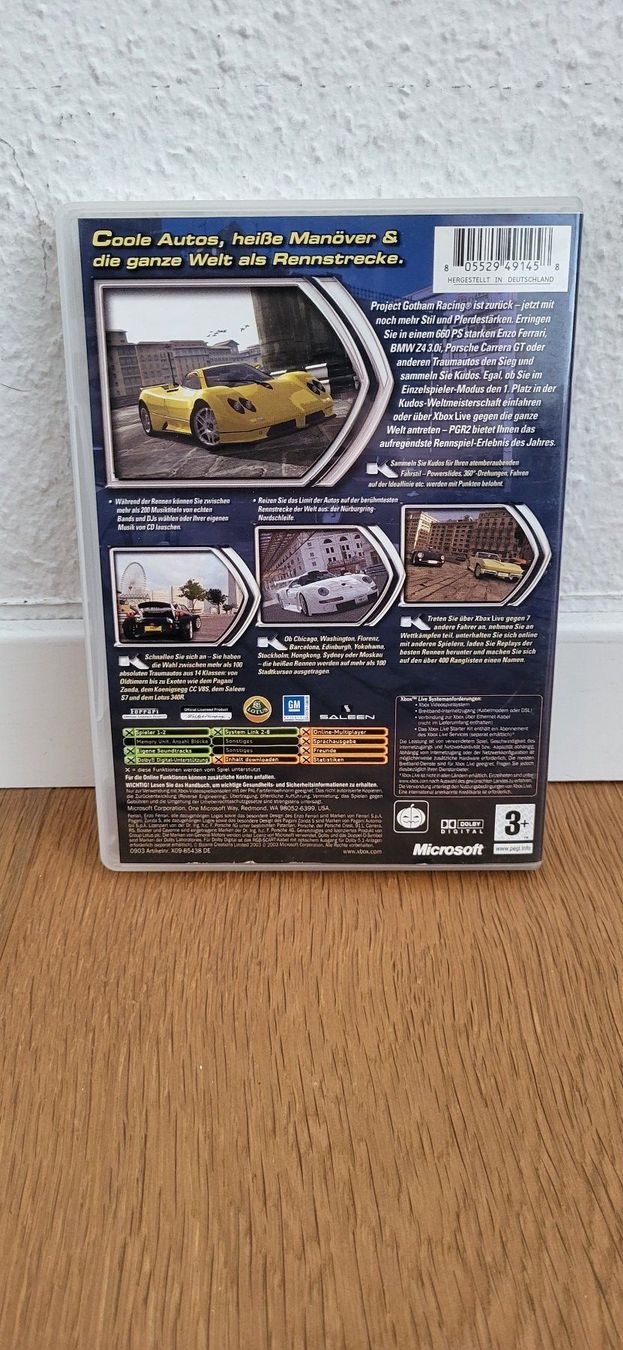 Microsoft Giochi: Xbox - Project Gotham Racing 2 – Usato da Münsingen venduto da DigitaleSpielecke 1