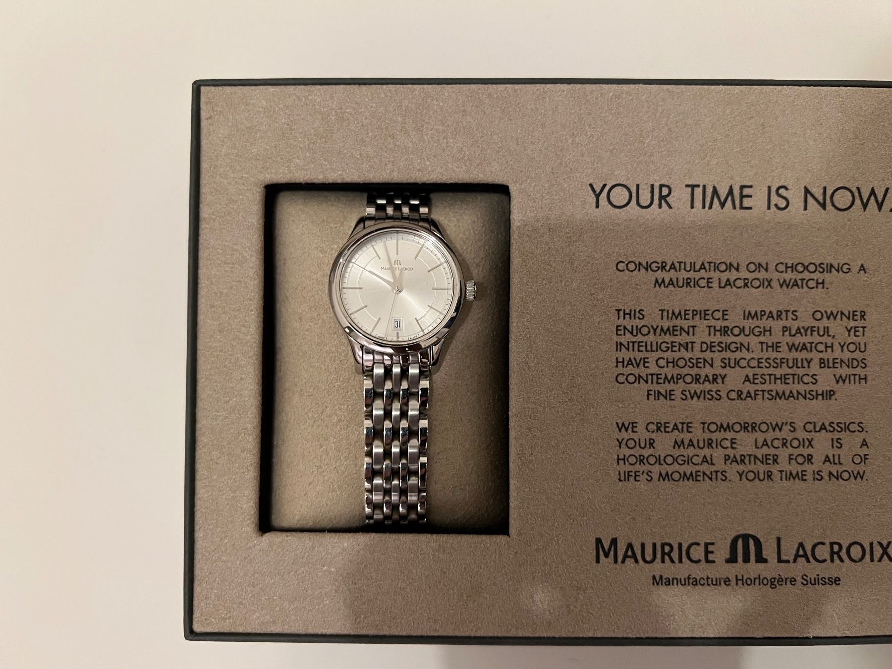 Maurice Lacroix Orologi: Maurice Lacroix Les Classiques Date Ladies – Usato da Basel venduto da Harper.G 4