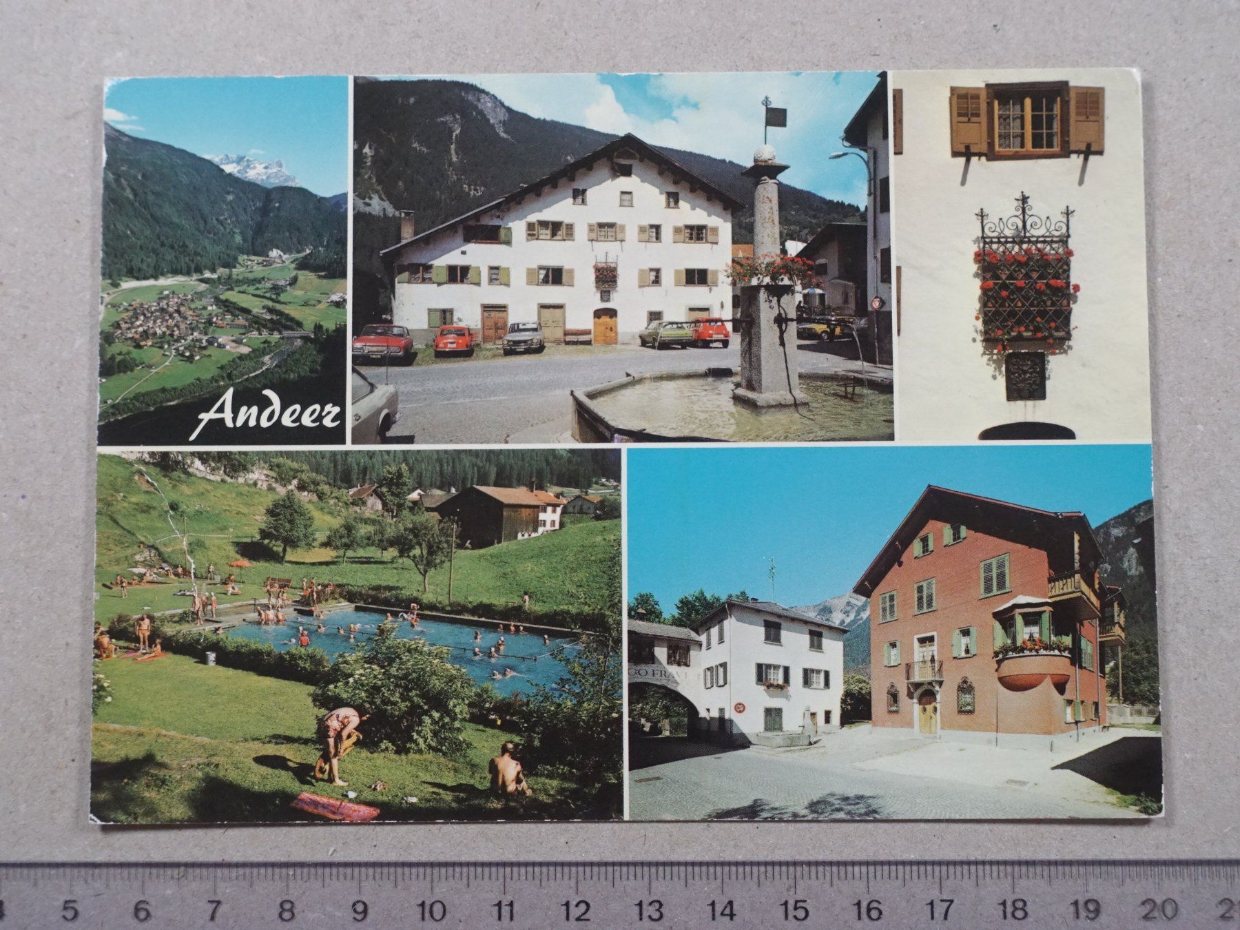 Ansichtskarten: Andeer, San Bernardino Route – Gebraucht aus Lenzburg von fh1