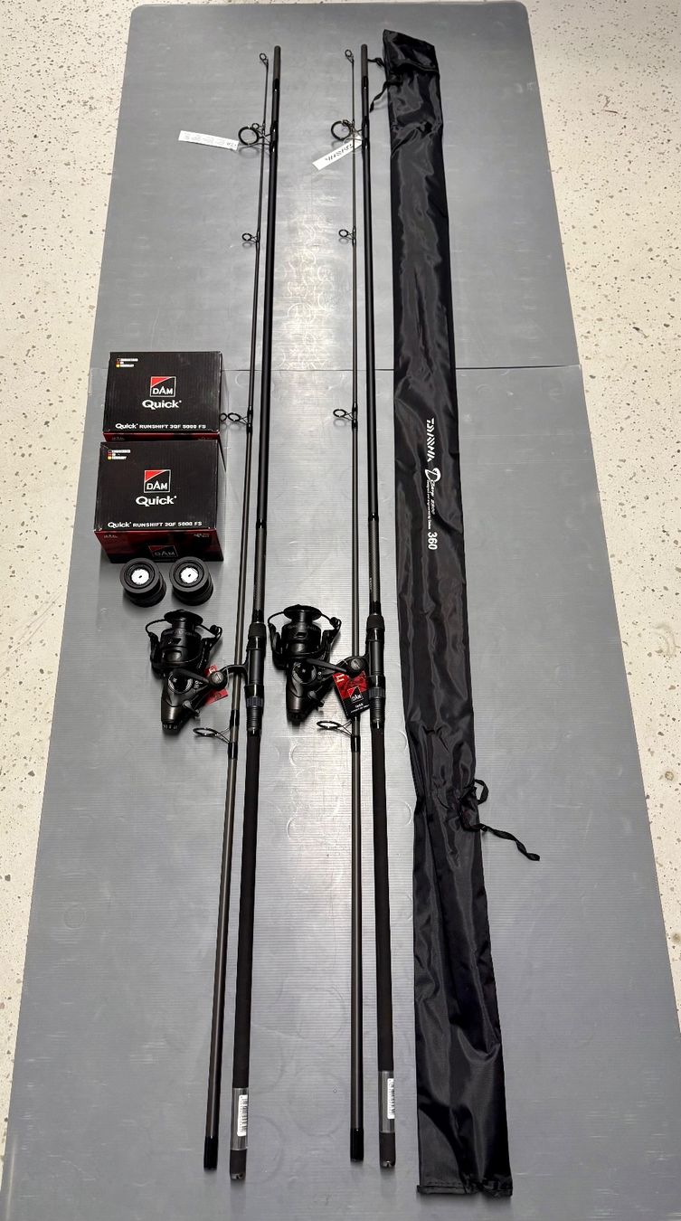 Daiwa Canne da pesca: 2x Daiwa Karpfen Comboruten 3.60m – Nuovo e nell'imballaggio originale da Trimbach venduto da duri.. 5