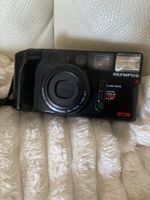 Olympus compact appareil photo avec etui cuir noir