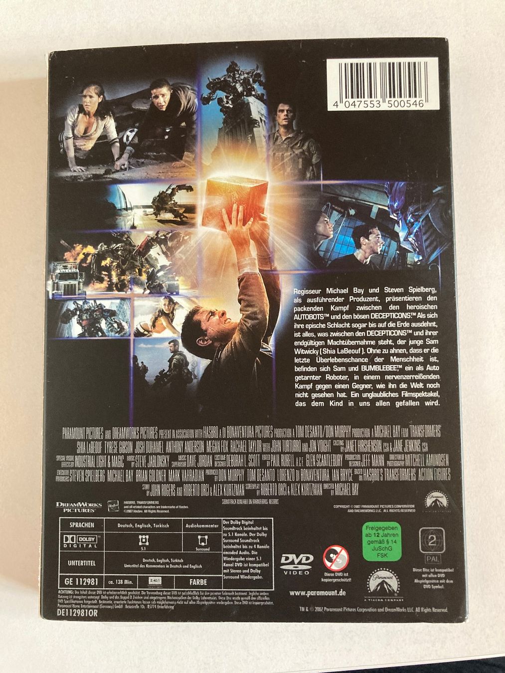 Tutti i DVDs: Transformers - Der Film – Usato da Burgdorf venduto da Andre990 2