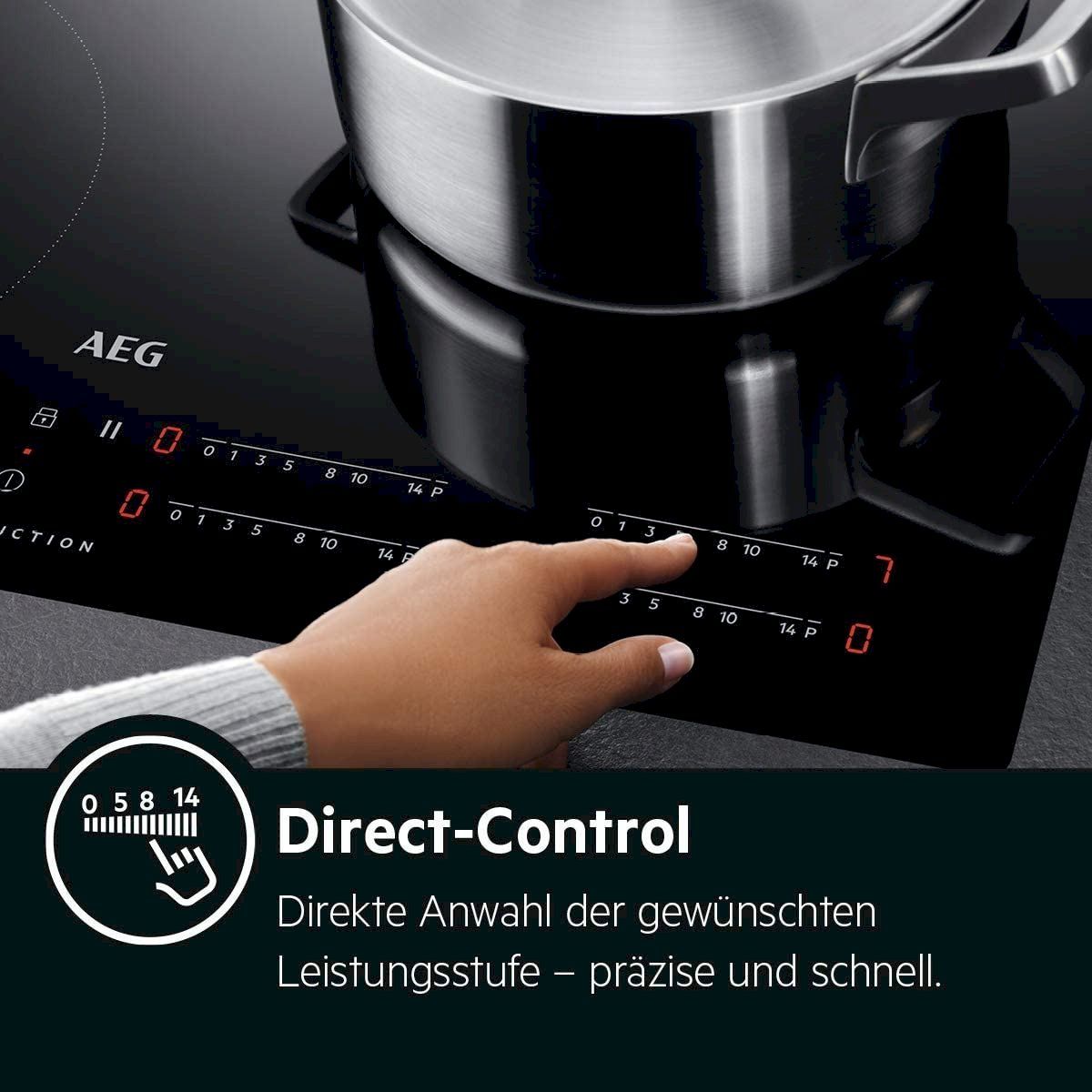 AEG Cucine: AEG IKE84471XB Induktionskochfeld – Nuovo e nell'imballaggio originale da Bottighofen venduto da zaap 3