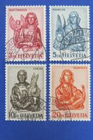 Serie Dauermarken 'Evangelisten' 1961 Nr.381-384 gestempelt