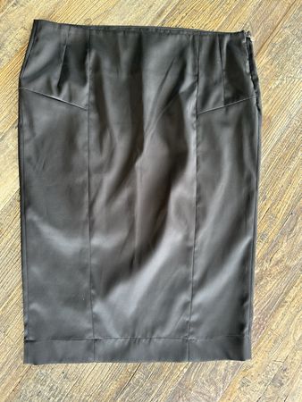 Just Cavalli Satin Pencil Skirt 42 (36) schwarz