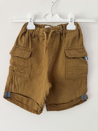 Name it Cargo Shorts Gr. 110 Braun kurze Hose Kinderhose 