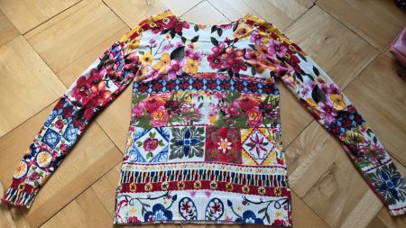 Super Schöner Desigual Damen Pullover Gr. XS