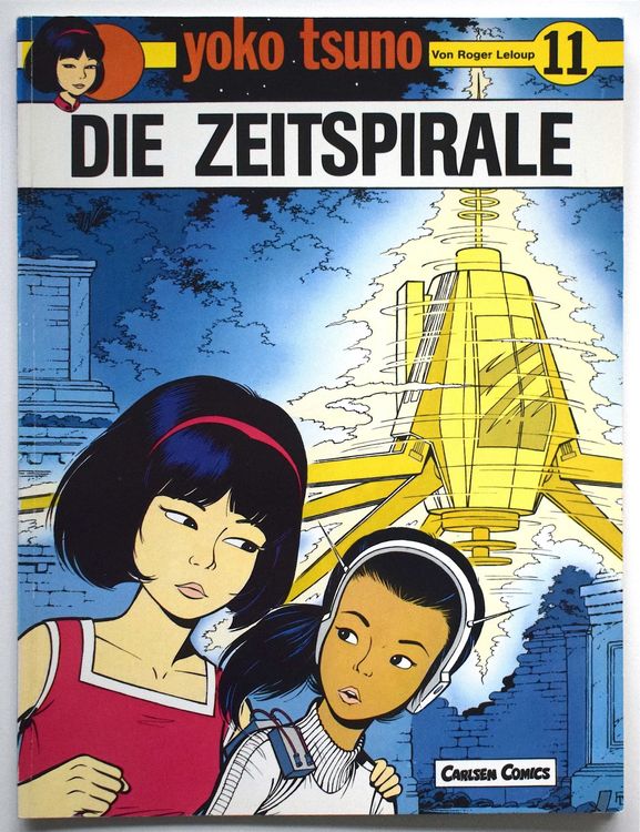 Leloup : Dédicace de Yoko Tsuno 1982 - Dédicace
