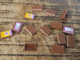 lego 33009 lot de 14 pièces Reddish Brown