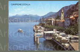 AK color Campione d’Italia TI Casino,Luganersee ≈ 1985