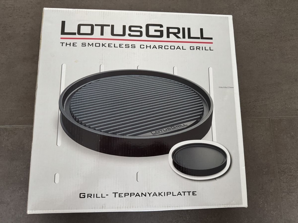 Lotusgrill Griglie: LotusGrill Teppanyakiplatte – Usato da Oftringen venduto da Monie4life
