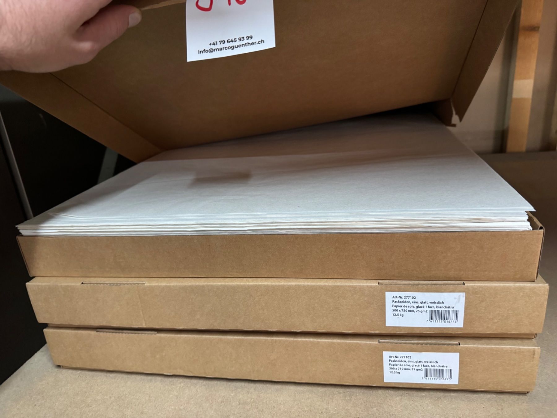 Kerzen: 516 Posten Packseiden aus Liquidation – Gebraucht aus Derendingen von Meisterstuecke 1