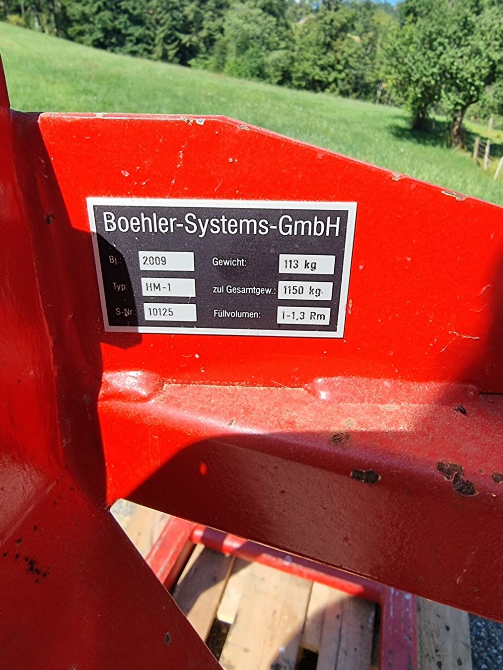 Toutes les machines: Bindapparat zu Traktor- Dreipunkt. – D'occasion à Hünenberg par PeterB0102 4