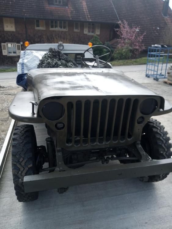 Alter Jeep Ford GPW Baujahr ca. 1943