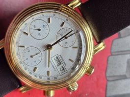 231 Bucherer Chronograph Day Date Valjoux 7750