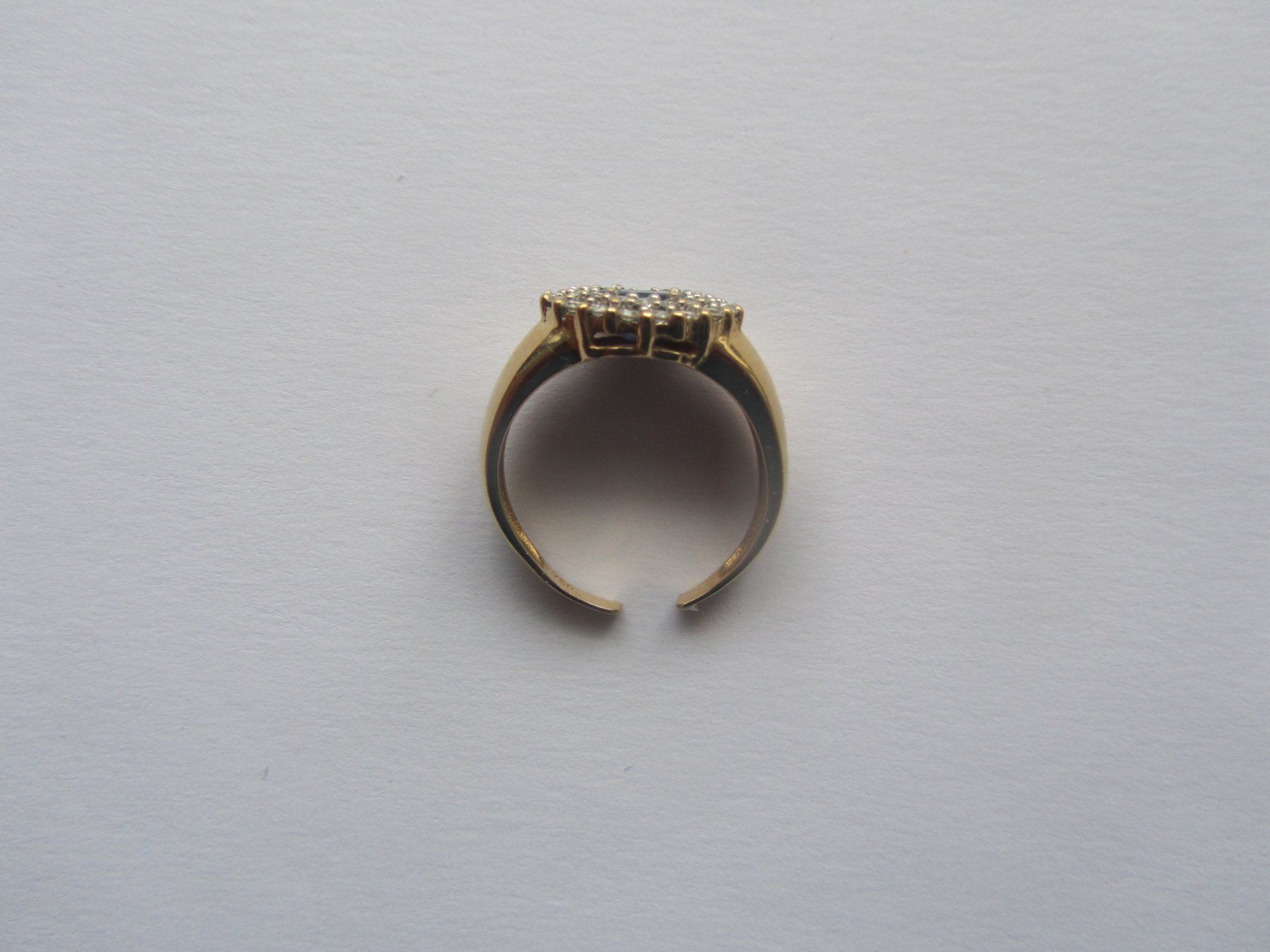 Anelli: Saphir Diamant Ring-18 K.Gold – Usato da Luzern venduto da Lucernauno 4