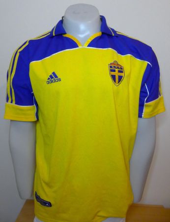 Home, Sweden 2000-2001, vintage football shirt, maillot, L
