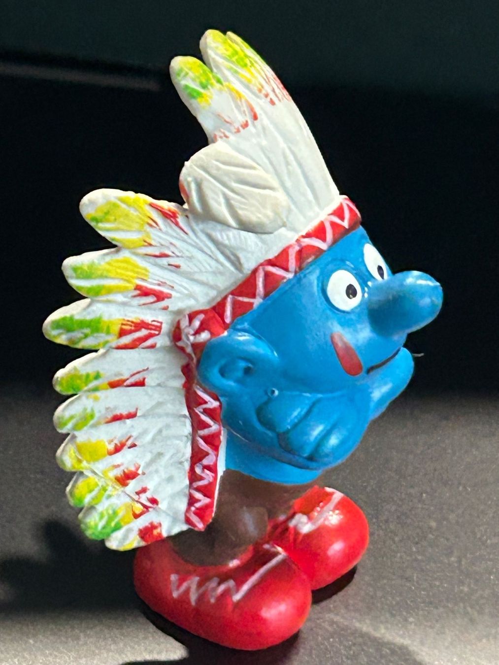 Schleich Statuette: Indianer Schlumpf - Schleich 20144 – Usato da Bassersdorf venduto da Shelby70 3