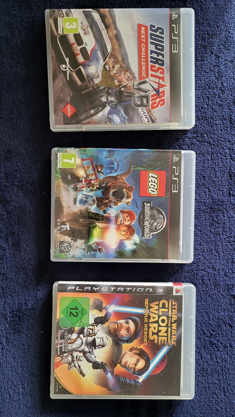Spiele: Playstation 3 Spiele Set.3x Div.Kompl.Top ! – Neu (gemäss Beschreibung) aus Biel/Bienne von Retrohr