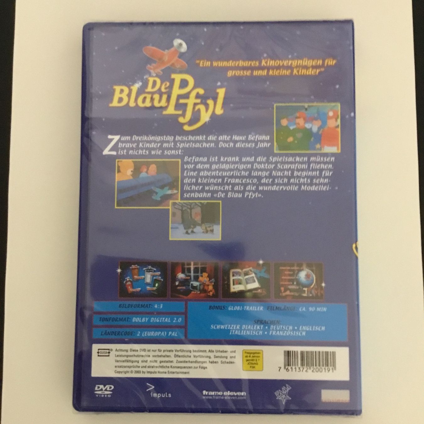 Tutti i DVDs: De Blau Pfyl Dvd Neu Original verpackt – Nuovo e nell'imballaggio originale da Blauen venduto da sternchen66 1