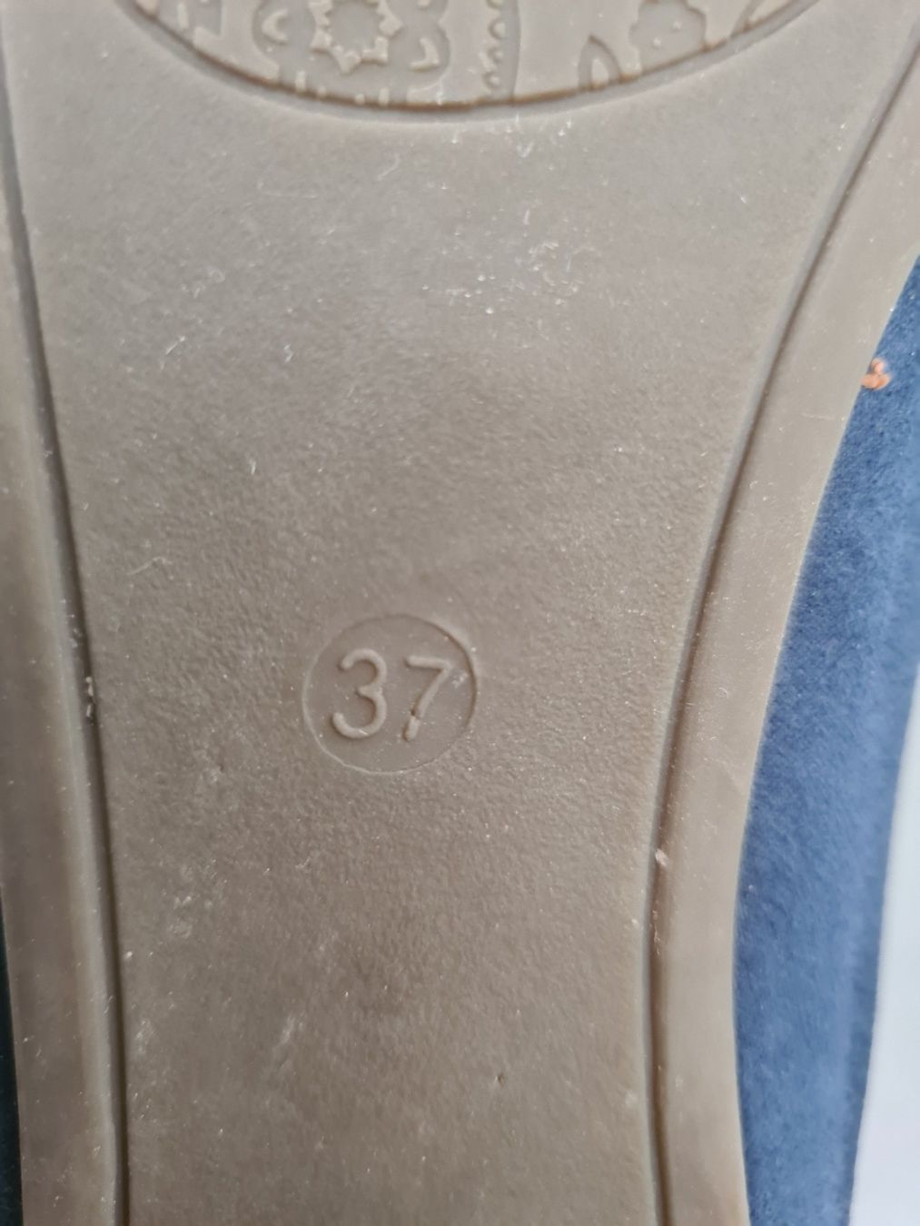 Schuhe für Mädchen: Mädchen Ballerinas blau gr.37 – Gebraucht aus Mezzovico von maemy 3