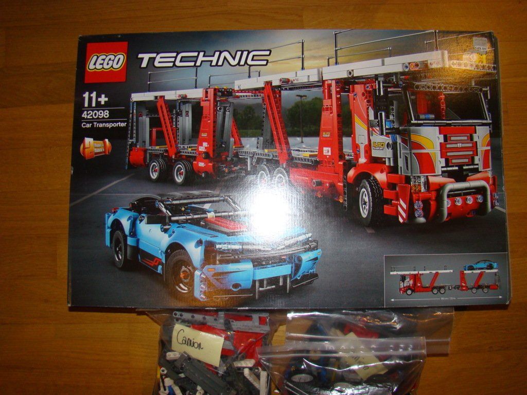 Lego Kit di costruzioni: Lego technic 42098, Transporteur de voitures – Nuovo (secondo la descrizione) da Lussery-Villars venduto da pousinete02