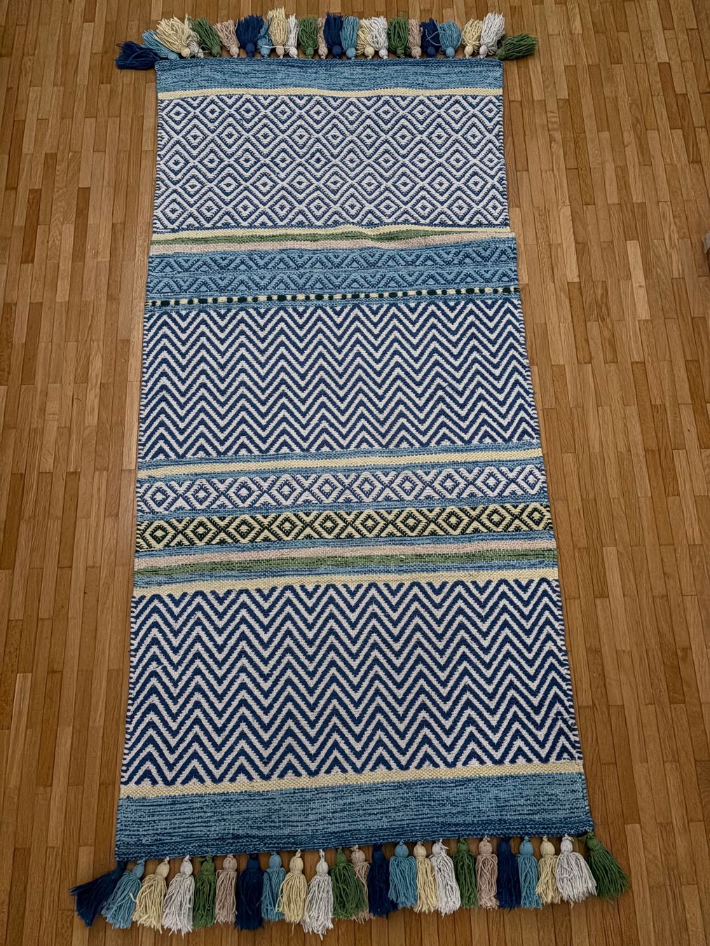 Tapis: Finnischer Baumwollteppich 70x140 – D'occasion à Hergiswil NW par MiTerwi